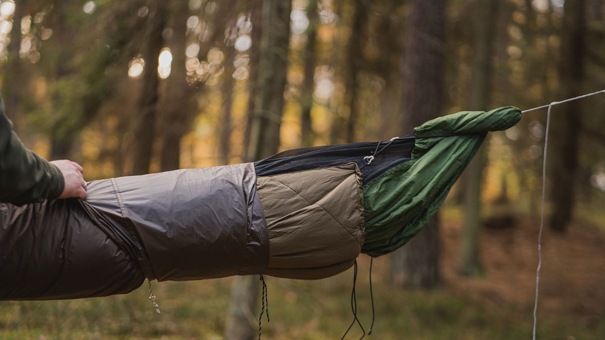 LESOVIK Larva – pokrowiec na hamak, śpiwór, podpinkę i moskitierę